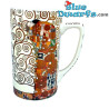 Tazza Klimt Stocklet-Fries - Collezione Gustav Klimt - Parastone - 11 cm / Ø 6 cm