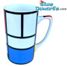Tasse à espresso – Composition avec grand plan rouge – Piet Mondrian – Parastone – 11 cm