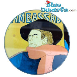 Vier Untersetzer mit berühmten Toulouse-Lautrec-Postern - Toulouse Lautrec Kollektion - Parastone - 10 cm