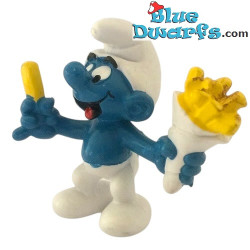 20131: Pitufo con patatas fritas - Schleich - 5,5cm