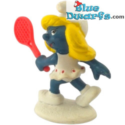 20135: Tennisspeelster Smurfin - Schleich - 6cm - Schleich - 5,5cm