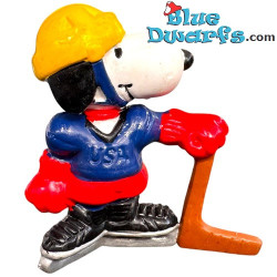 Snoopy Ice Hockey Player with USA costume- Peanuts - Snoopy Figurine - 22392