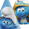 6 x The Smurfs Party Hats Set - The Smurfs Birthday Party Items - 16 x 10 cm