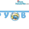 Smurfen "Happy Birthday" Slinger - Smurfen Verjaardagsfeest Artikelen - 2 m