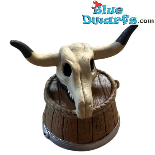 Bull Skull as a Pawn – Lucky Comics Chess Piece – Plastoy – 4 cm