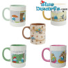 Lot de 5 mugs Les Schtroumpfs – Mugs en céramique Les Schtroumpfs – Accessoires de cuisine Les Schtroumpfs – 350 ml
