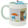 Set of 5 Smurfs Mugs - The Smurfs Ceramic Mugs - The Smurfs Kitchenware - 350 ML