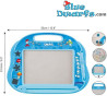Lavagnetta Magnetica Multicolore dei Puffi con Accessori – Lexibook – A5 – 33 x 26 cm