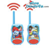 Papá Pitufo y Pitufina – Walkie-talkies de Los Pitufos – Alcance de hasta 200 m – Lexibook
