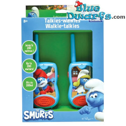 Papa Schlumpf & Schlumpfine – Die Schlümpfe Walkie-Talkies – Reichweite bis zu 200 m – Lexibook