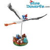Storch über dem Schlumpfdorf - Die Schlümpfe Sammlerfigur - Pixi - 2026 - 11 cm