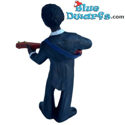 Suonatore di banjo – Figurina di musicisti jazz – Collezione All that Jazz – Parastone – 11,2 x 8 cm
