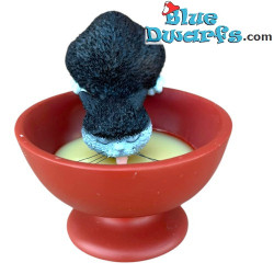 Kat Eet Gourmetvoer – Dubout Kattenbeeldje – Parastone – 8 cm