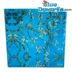 Presse-papiers cubique Floraison de Van Gogh – Vincent van Gogh – Collection QB-Art – Parastone – 6 cm