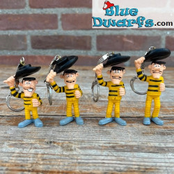 Los Dalton – Set de llaveros – Lucky Luke – Schleich – 8 cm