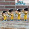 Les Dalton – Set de porte-clés – Lucky Luke – Schleich – 8 cm
