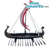 Viking Long Ship - Bronze Viking Collection Statue-  Parastone - 15.5 x 17.5 cm