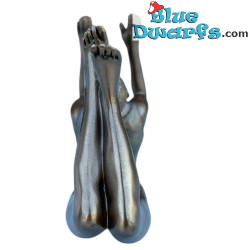 Woman in Yoga Position Vrischikasana – Body Talk Yoga - Bronze Art Collection - Parastone - 14 cm
