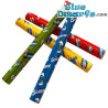 Crayons Les Schtroumpfs Lot de 4 – 9 cm – Fête d’enfants / Crayons d’école Schtroumpfs