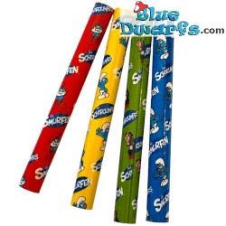 Lápices de los Pitufos Set de 4 – 9 cm – Fiesta infantil / Lápices escolares de los Pitufos