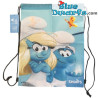 Smurfette and No Name Smurf Backpack - Smurf Movie Merchandise - 35x45cm