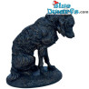 Cane che guarda verso il basso – Les Animaliers – Statuetta della collezione Emmanuel Frémiet – Parastone – 12 cm
