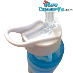 Water Bottle / Sports Bottle - The Smurfs - Studio 100 - Plastic - 19x8.5cm