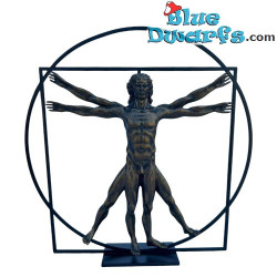 Der vitruvianische Mensch - Leonardo da Vinci Kollektion Statue - Parastone - 22 cm
