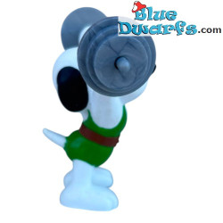 Snoopy sollevatore di pesi - Peanuts - Statuetta di Snoopy - 22393