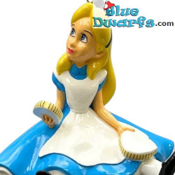 Alice Sitting – Alice in Wonderland – Disney Christmas 3D Tree Ornament – Polyresin - 9 x 10 cm