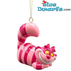 Grinsekatze – Alice im Wunderland –  Disney 3D-Christbaumanhänger – Polyresin – 9 × 10 cm