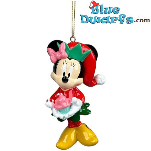 Minnie Mouse with cupcake – Mickey & Friends – Disney Christmas 3D Tree Ornament – Polyresin – 9 x 5 cm