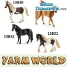 Schleich Pferde: 11 x Pferde Horseclub 2017 (Farmworld/ Schleich)