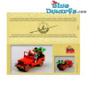 La Jeep Rouge - Tintin au pays de l'or noir - Voiture Tintin - Atlas N° 7 - Échelle 1:43 - 1943 - 8,5 × 4,5 × 4 cm