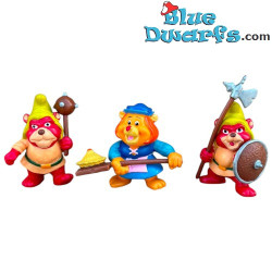 Coffret de 3 figurines The Adventures of the Gummi Bears – Applause – 1985 – 5,5 cm