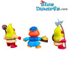 Set de 3 figuras de The Adventures of the Gummi Bears – Applause – 1985 – 5,5 cm