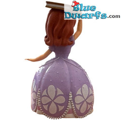 Princesa Sofía la Primera con un libro - Figura Disney - Bullyland - 7 cm