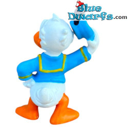 Donald Duck in matrozenpak die zijn matrozenpet optilt - Disney-figuur - Bullyland - 5,5 cm
