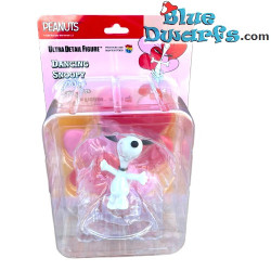 Snoopy Innamorato con cuori sulla schiena - Statuetta di Snoopy - Medicom - Serie 18 - Peanuts - 12 cm