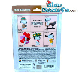 Snoopy Lächelnd an seinem Schreibtisch sitzend - Snoopy Figur - Medicom - Serie 18 - Peanuts - 9 cm
