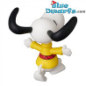 Snoopy wearing his yellow sweater with a red stripe - Snoopy Figurine - Medicom - Series 18 - Peanuts - 8 cm