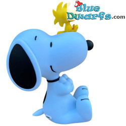 Lampada Decorativa Snoopy con Woodstock sul Naso - Grupo Erik - Peanuts - 27 cm