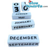 Snoopy e Woodstock sulla Cuccia Rossa – Calendario Perpetuo – Grupo Erik – Peanuts – 9,5 x 11 x 15,5 cm