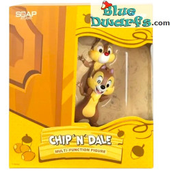 Chip 'n' Dale Multi-function Figure - Soap Studio - Disney - 19 x 17 cm