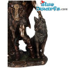 Loki - Collection de Figurines Historiques - Art en Bronze - Parastone - 34,5 cm