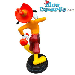 Pippo Cowboy – Statuina Disney con Base – De Agostini – 18 cm