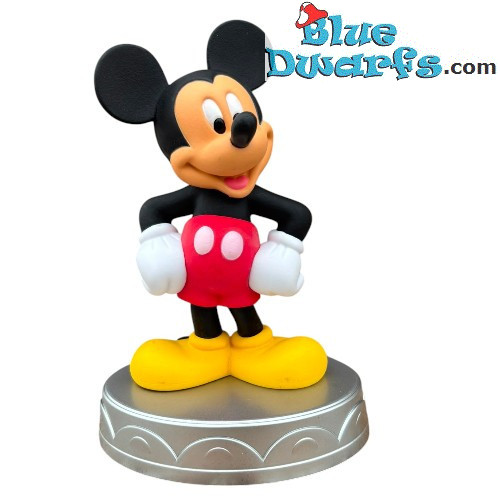 Topolino – Statuina Disney su piedistallo – De Agostini – 14,5 cm