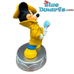 Topolino Detective – Statuina Disney con Base – De Agostini – 14 cm