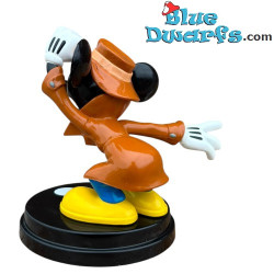 Mickey Mouse as a Detective – Disney Figurine on Pedestal – De Agostini – 10 cm