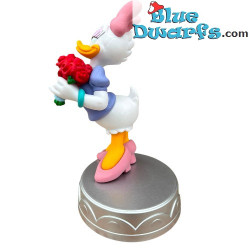Paperina con rose – Statuina Disney con piedistallo – De Agostini – 12 cm